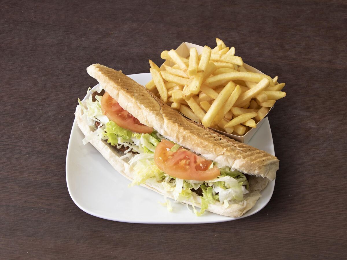 Franse Hamburger & Frieten