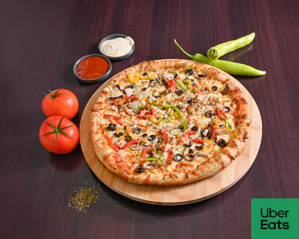 Pizza veggie lux